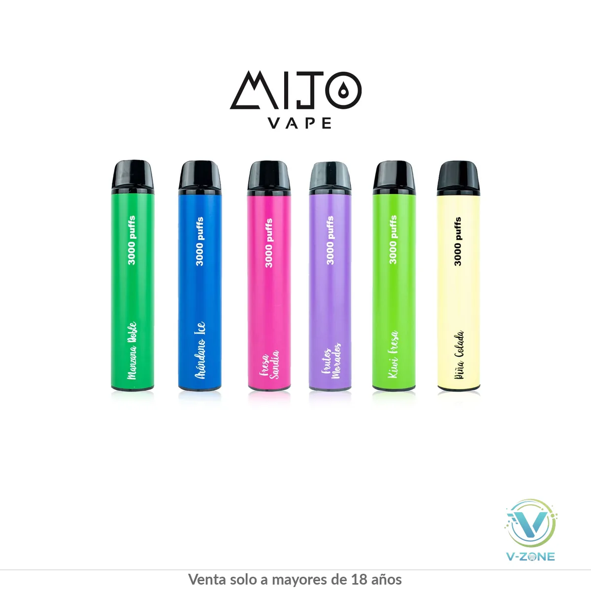 MIJO VAPE 3.000 Puff 5% Nic