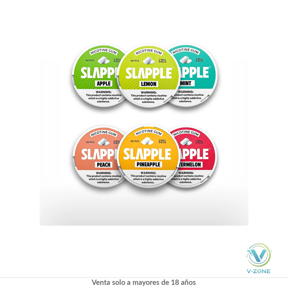 SLAPPLE Nic Gum