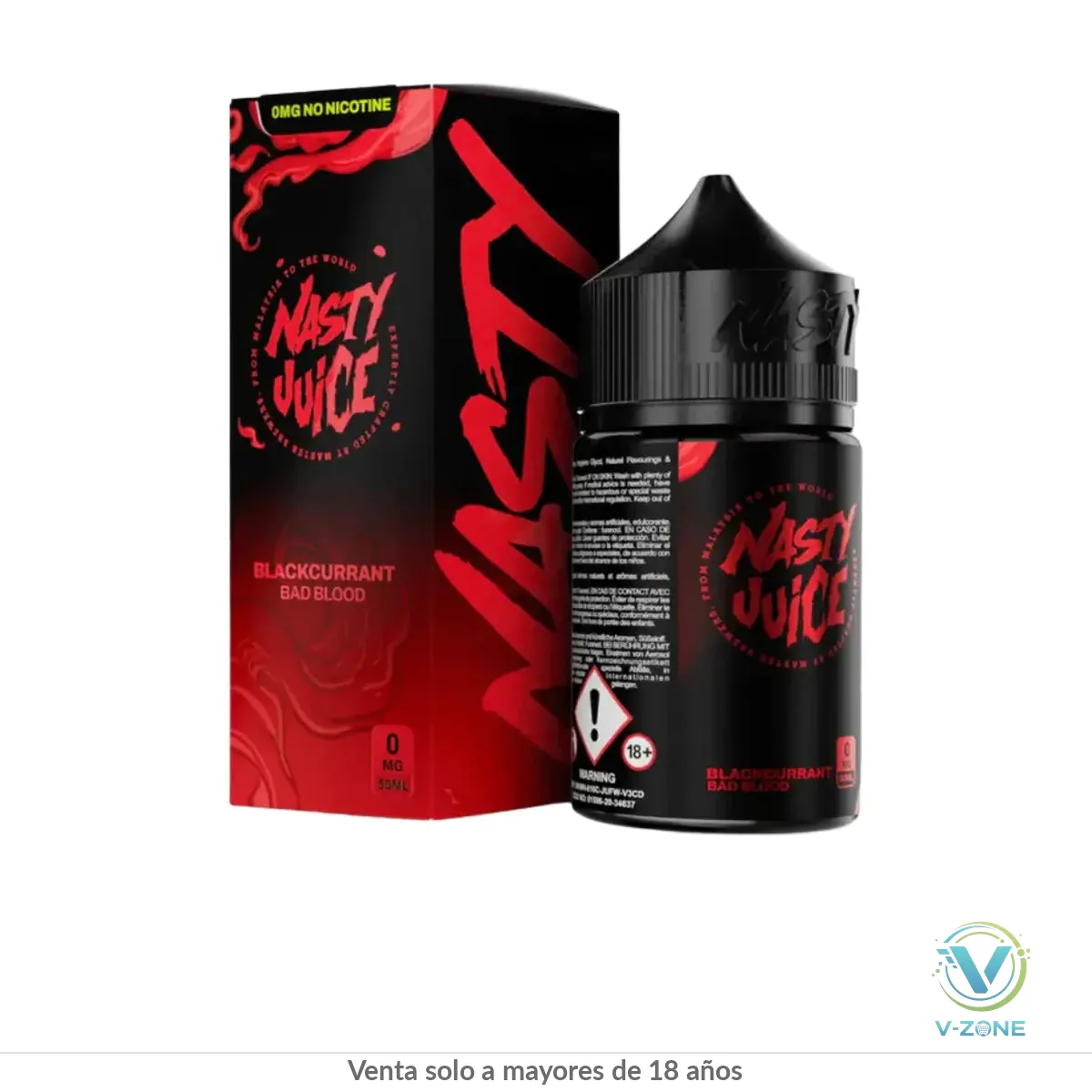 NASTY JUICE Blackcurrant Bad Blood